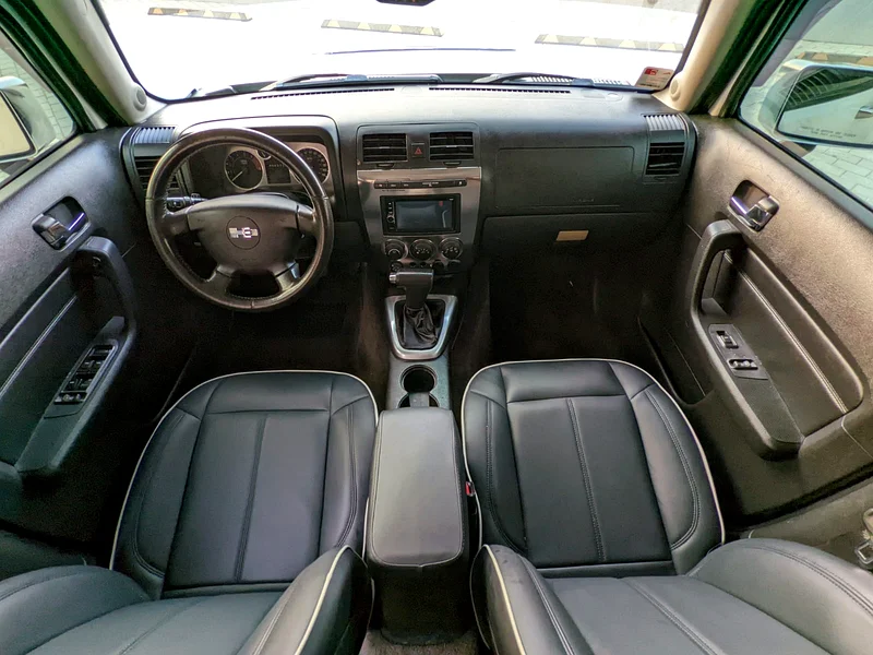 2006 Hummer H3 Adventure 5 Cylinder Engine White Black SUV