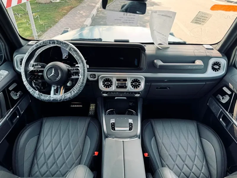 2025 Mercedes-Benz G-Class G 63 AMG 8 Cylinders Engine Blue Black Wagon