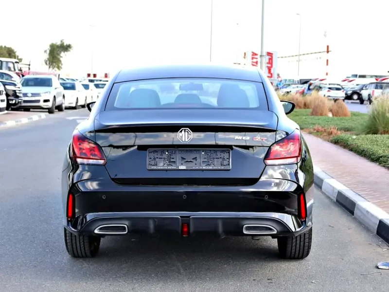 2023 MG GT Comfort 4 Cylinders Engine Petrol Black Sedan GCC Specs