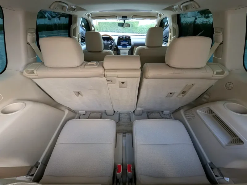 2021 Toyota Prado VXR V6 Engine 4.0 Liter Silver Beige SUV GCC Specs