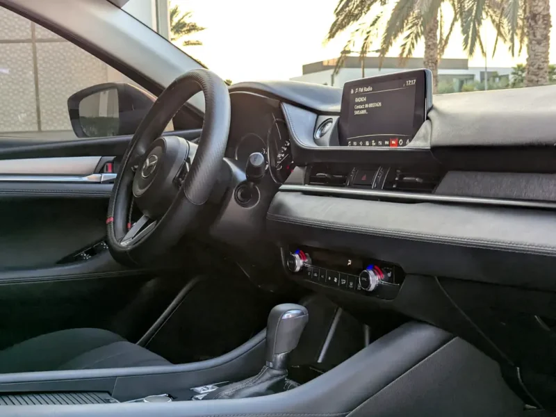 2023 Mazda 6 Skyactiv-G 4 Cylinders Engine Red Grey Sedan GCC Specs