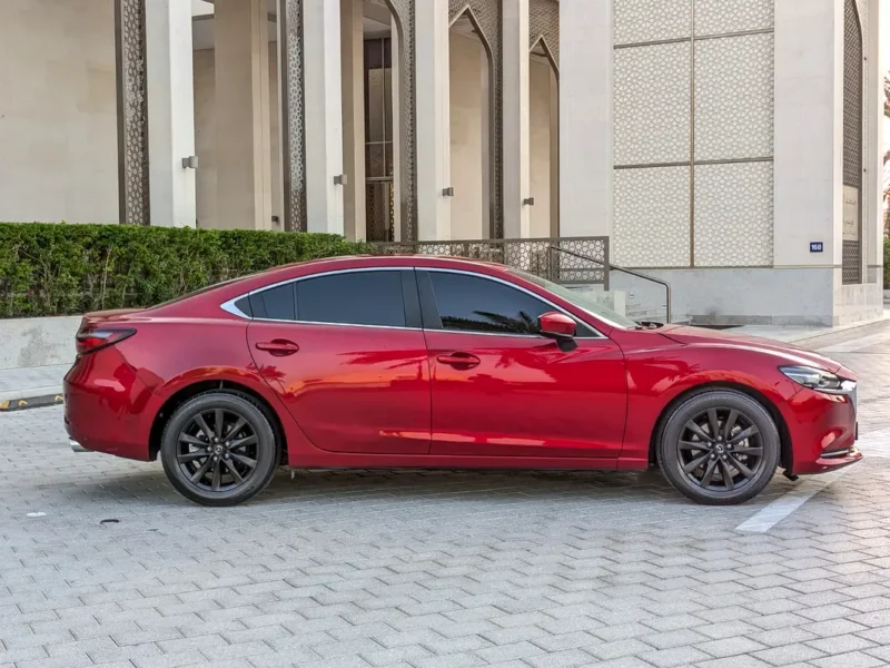 2023 Mazda 6 Skyactiv-G 4 Cylinders Engine Red Grey Sedan GCC Specs