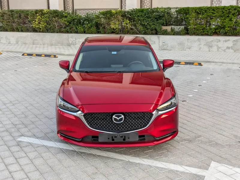 2023 Mazda 6 Skyactiv-G 4 Cylinders Engine Red Grey Sedan GCC Specs
