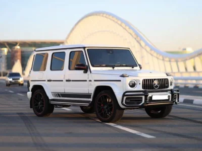 2019 Mercedes-Benz G 63 AMG Edition 1 8 Cylinders Engine White Black SUV 4WD
