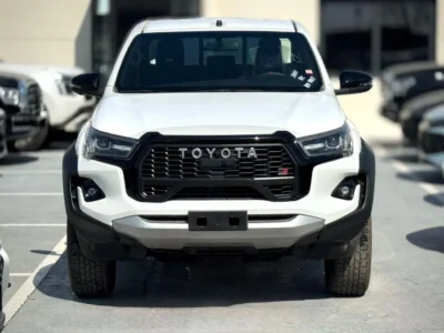 2025 Toyota Hilux GR Sport 4.0L 6 Cylinders Engine White Black GCC Specs