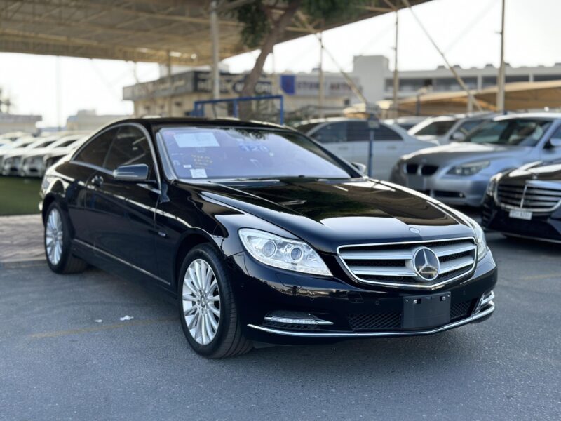 2012 Mercedes-Benz CL550 4.6 litre V8 Engine Petrol Black Black Sedan
