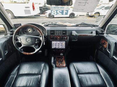 2008 Mercedes-Benz G55L AMG 5.4 litre V8 Engine Petrol Black SUV