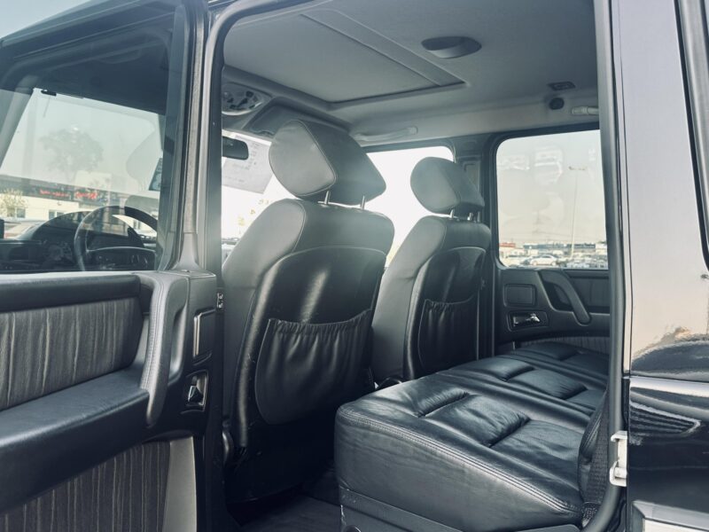 2008 Mercedes-Benz G55L AMG 5.4 litre V8 Engine Petrol Black SUV