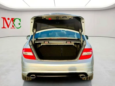 2008 Mercedes-Benz C-Class C250 6 Cylinders Engine Silver Black Sedan