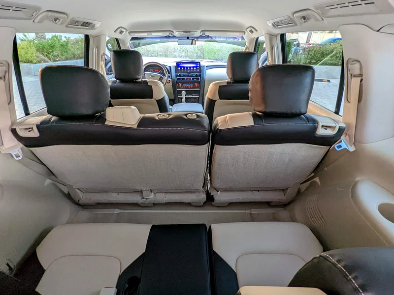 2014 Nissan Patrol SE FACELIFTED 2024 NISMO 8 Cylinder Engine Grey Beige SUV