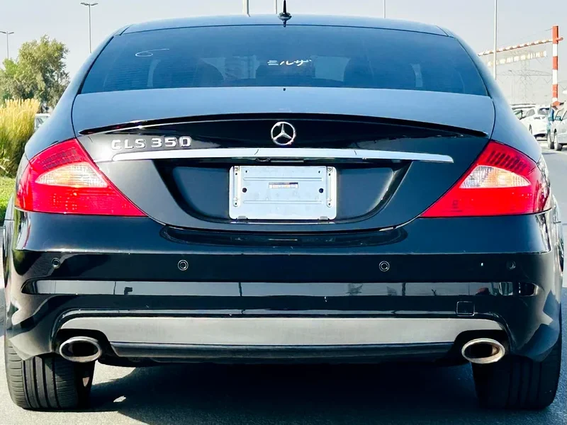 2008 Mercedes-Benz CLS-Class CLS 350 6 Cylinders Engine Black Sedan