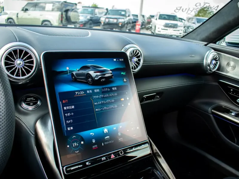 2024 Mercedes-Benz AMG GT 8 Cylinder Engine White Black Coupe