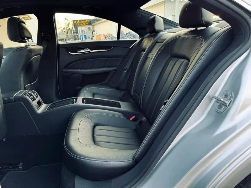 2014 Mercedes-Benz CLS-Class CLS 350 Blueefficiency 6 Cylinders Engine Silver Black Sedan