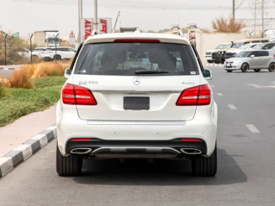 2016 Mercedes-Benz GLS-Class GLS 550 8 Cylinder Engine White Black SUV
