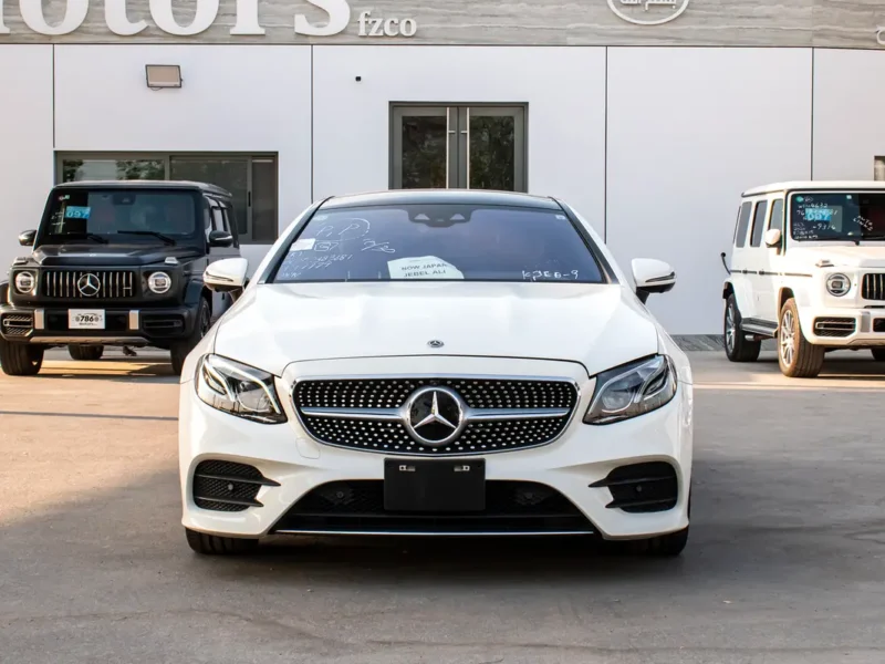 2019 Mercedes-Benz E-Class E450 4Matic Neat and Clean Condition White Red