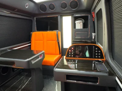 2025 Toyota Coaster Other 6 Cylinders Engine Black Orange Van MT GCC Specs