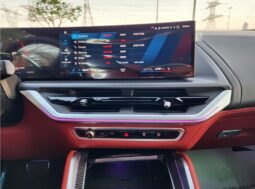 2024 BMW BMW XM Hybrid 4.4L Twin-Turbocharged V8 Engine White Red SUV