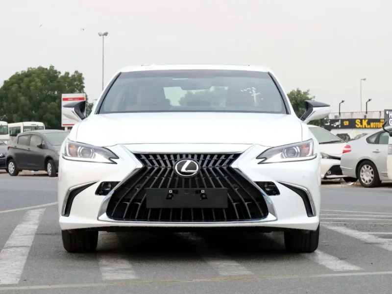 2025 Lexus ES-Series 2.5L SEDAN Other Hybrid 4 Cylinder Engine White Tan