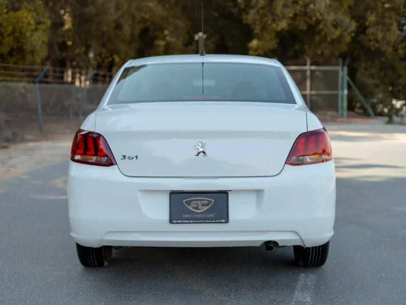 2021 Peugeot 301 Allure 1.6L 4 Cylinder Engine GCC Specs White Grey