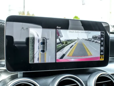 2021 Mercedes-Benz C-Class C43 AMG 6 Cylinder Engine Red Black Sedan