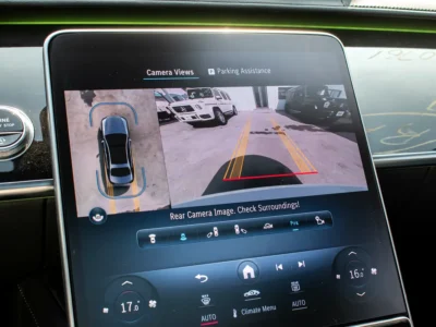 2022 Mercedes-Benz S-Class S 580 4Matic 8 Cylinders Engine White Black Sedan