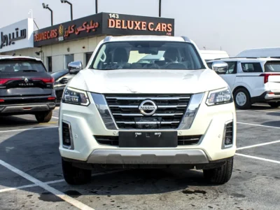 2023 Nissan Xterra Platinum 4 Cylinders Engine Petrol White Beige SUV
