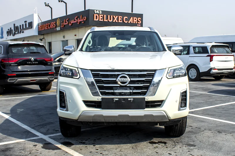 2023 Nissan Xterra Platinum 4 Cylinders Engine Petrol White Beige SUV