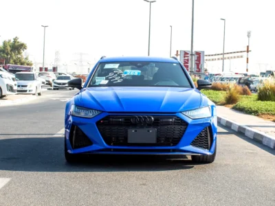 2021 Audi S6/RS6 4.0 TFSI Quattro 8 Cylinders Engine Blue Black Sedan