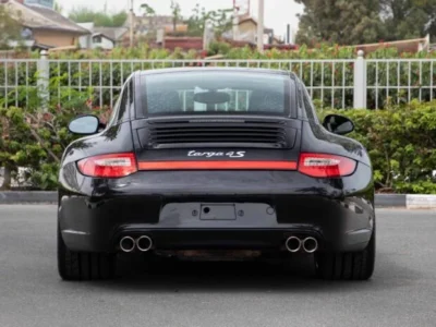 2009 Porsche 911 Targa 3.8L 6 Cylinders Engine GCC Spec Black Coupe