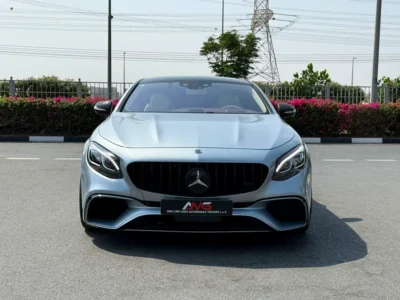 2019 Mercedes-Benz S-Class S63 AMG 4Matic 8 Cylinders Silver White Coupe
