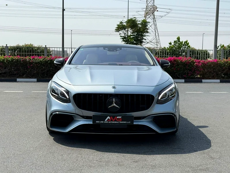 2019 Mercedes-Benz S-Class S63 AMG 4Matic 8 Cylinders Silver White Coupe