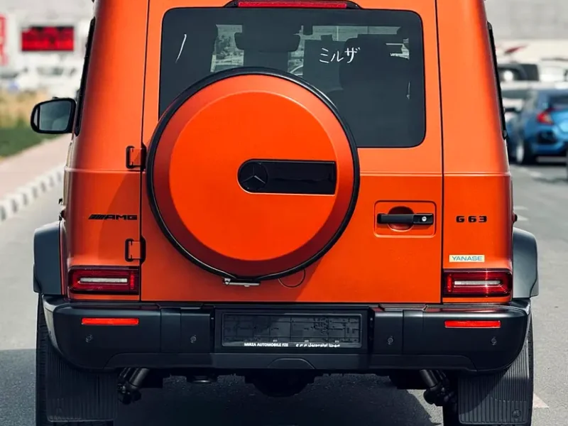 2023 Mercedes-Benz G-Class G 63 AMG ORANGE Black MAGNO DOUBLE NIGHT PACKAGE
