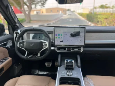 2025 Jetour T2 Luxury 2.0 Liter 4 Cylinder Petrol Engine Black Tan SUV