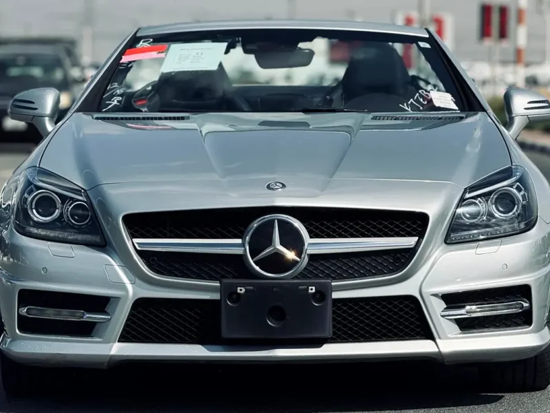 2013 Mercedes-Benz SLK-Class SLK 350 6 Cylinder Petrol Engine Silver Black