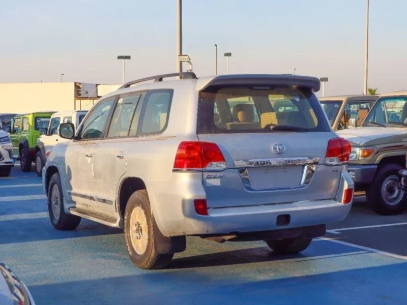 2025 Toyota Land Cruiser GXR 5.7L V8 Engine Silver Beige SUV 4WD