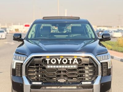2022 Toyota Tundra Crewmax Limited 3.4 L V6 Engine Black Grey 4WD