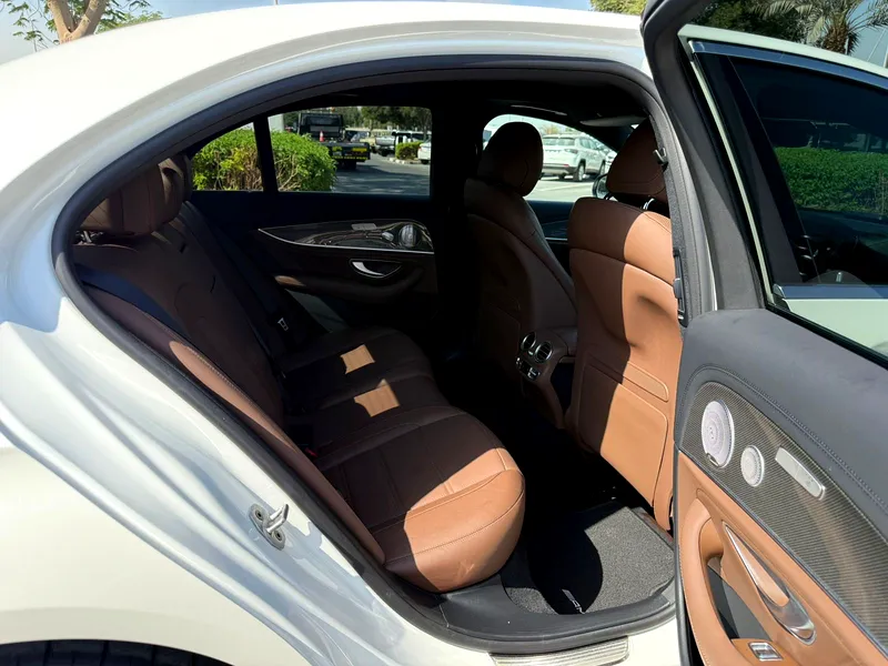 2020 Mercedes-Benz E-Class E 53 AMG V6 BITURBO Night Edition 1 White Brown Sedan