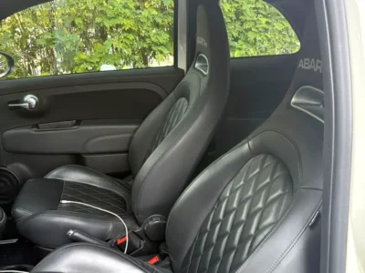 2023 Abarth 695 Turismo 4 Cylinder Petrol Engine White Black Hatchback GCC