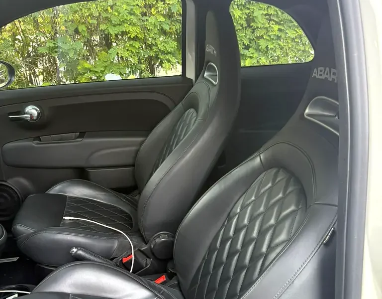 2023 Abarth 695 Turismo 4 Cylinder Petrol Engine White Black Hatchback GCC