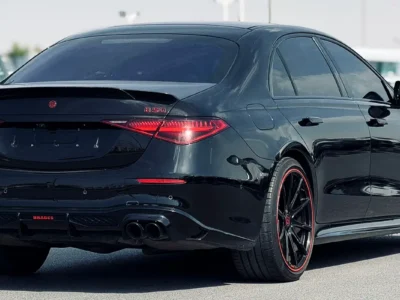 2021 Mercedes-Benz S-Class S 580 4Matic BRABUS B50 PACKAGE Black Red Sedan