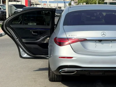 2021 Mercedes-Benz S-Class S 500 6 Cylinder Petrol Engine Blue Black Sedan