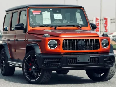 2023 Mercedes-Benz G-Class G 63 AMG ORANGE Black MAGNO DOUBLE NIGHT PACKAGE