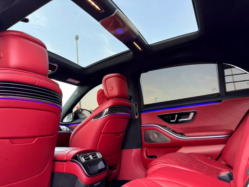 2021 Mercedes-Benz S-Class S 580 4Matic BRABUS B50 PACKAGE Black Red Sedan