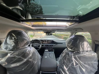 2025 Infiniti QX80 Sensory Bench Chairs 3.5L 6 Cylinder Petrol Engine Grey Black SUV