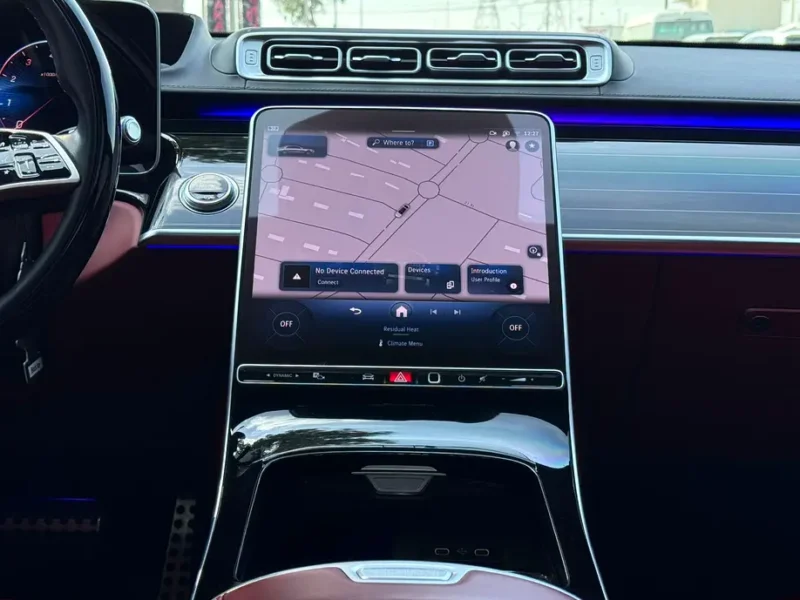 2021 Mercedes-Benz S-Class S 580 4Matic BRABUS B50 PACKAGE Black Red Sedan