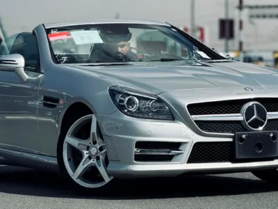 2013 Mercedes-Benz SLK-Class SLK 350 6 Cylinder Petrol Engine Silver Black