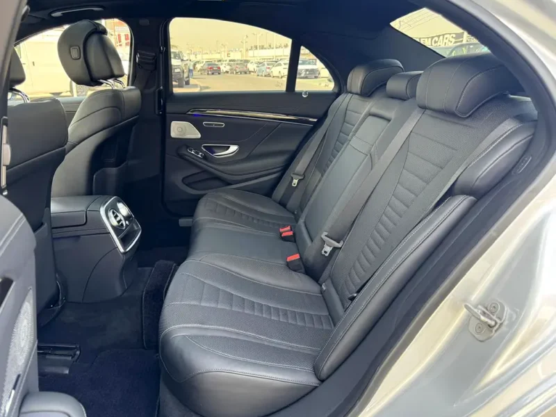 2018 Mercedes-Benz S-Class S 400 6 Cylinder Petrol Engine Silver Black Sedan