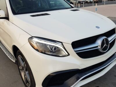 2016 Mercedes-Benz GLE250 2.1-liter twin-turbo 4 Cylinder 4WD White Black SUV