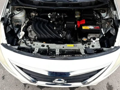 2019 Nissan Sunny SE 4 Cylinder Petrol Engine White Beige Sedan GCC Specs