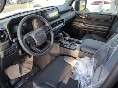 2025 Toyota Land Cruiser Prado Turbo 2.4L 4 Cylinders Engine Black SUV GCC Specs